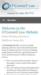 Mobile Screenshot of oconnelllawgroup.com
